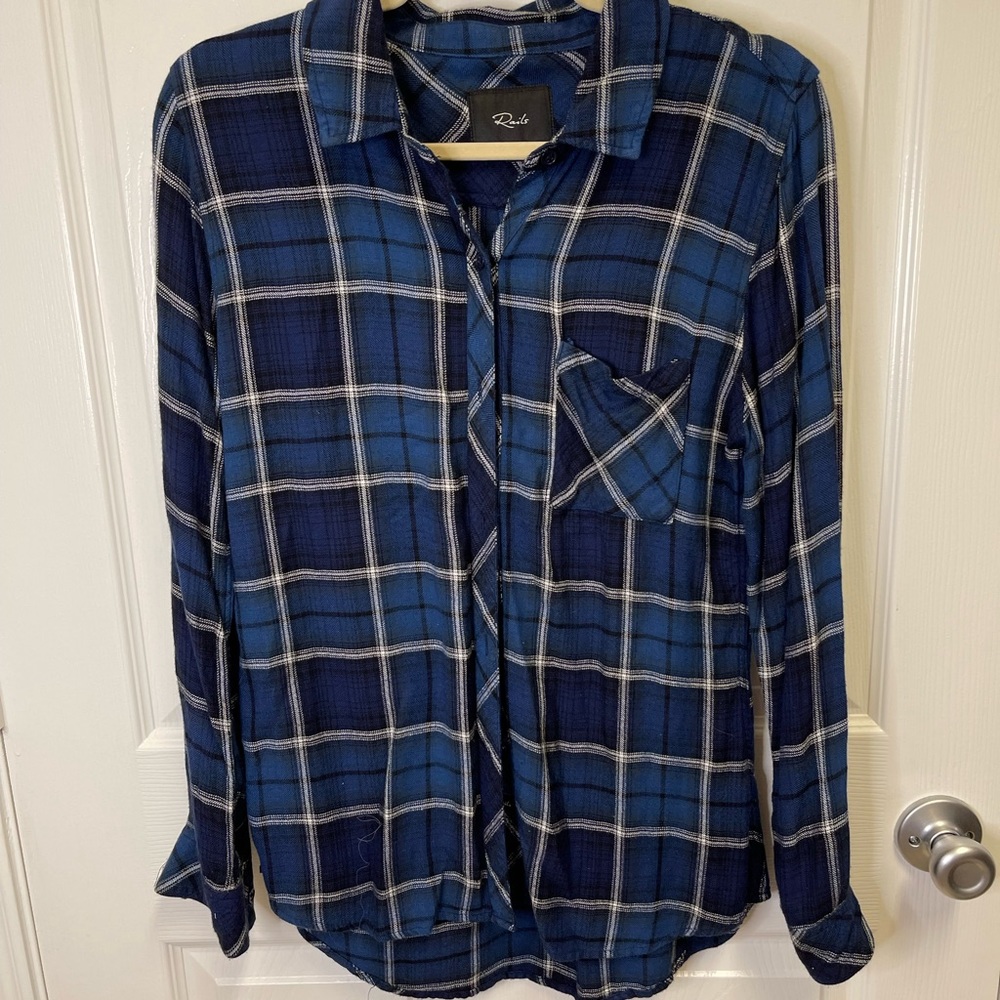 Rails Hunter Button Down Top - image 5